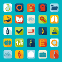 Set of medical icons