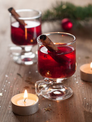 Hot tea or mulled wine