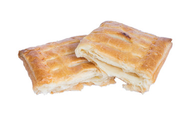 pie apple on isolate white background