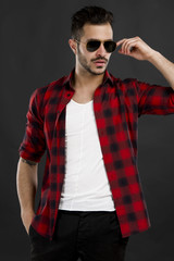 Obraz premium Fashion man