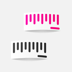 realistic design element: ruler