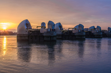 Obraz premium Thames barrier