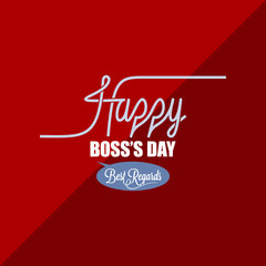 boss day vintage background