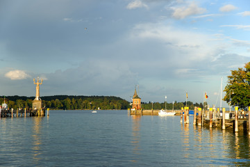 Hafen in Konstanz - Bodensee - Deutschland