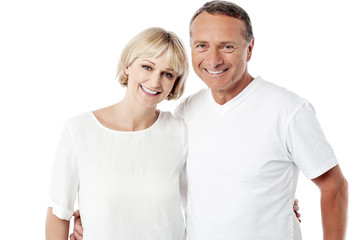 Fototapeta premium Happy husband and wife together