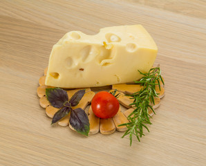 Maasdam cheese