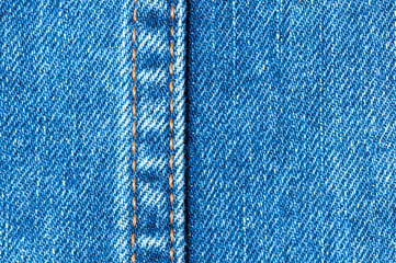 Blue jeans texture.
