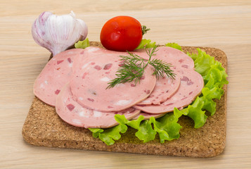 Beef sausage