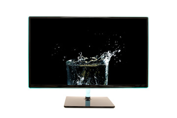 High definition modern computer monitor