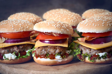 Mini burgers
