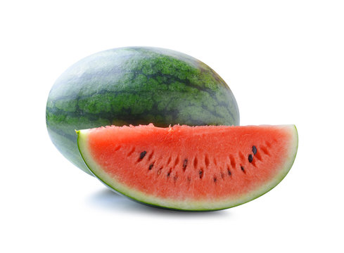 water melon  on white background