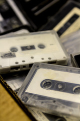 Fototapeta premium Cassette tapes