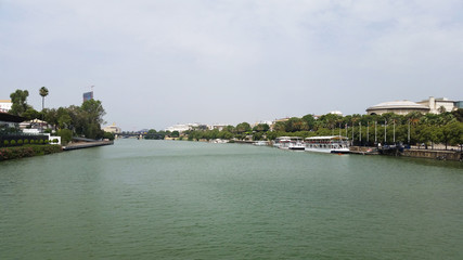 Obraz premium river of Seville Seville, Spain