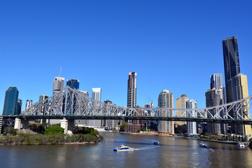 Naklejka premium Story Bridge - Brisbane Queensland Australia