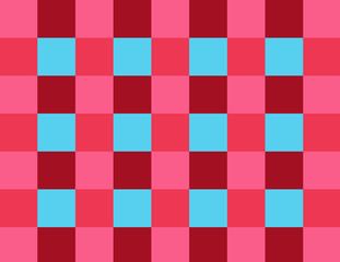 Colorful checkerboard pattern