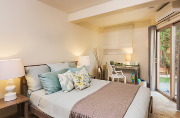 Bedroom in Contemporary Home