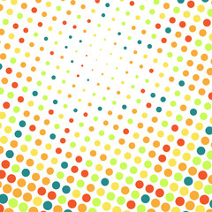 Abstract dotted colorful background