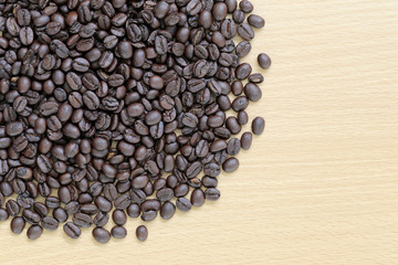 Coffee beans.