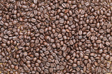 Coffee beans.