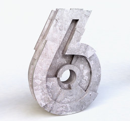 Stone Number Six in 3D