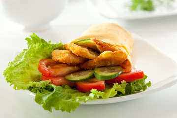 Chicken Burrito