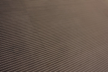 Modernes Edelstahlgitter in perspektivischer Darstellung
