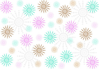 color vector paisley vintage flowers