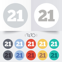 21 years old sign. Adults content.