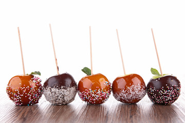 caramel apples