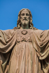 Outdoor Statue of Jesus