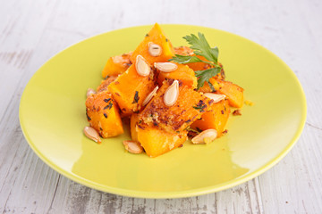grilled pumpkin