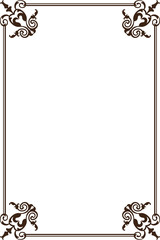 Victorian ornate frame