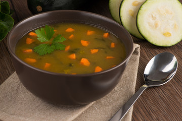 Soup with vegetables