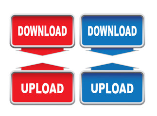 Download and upload buttons