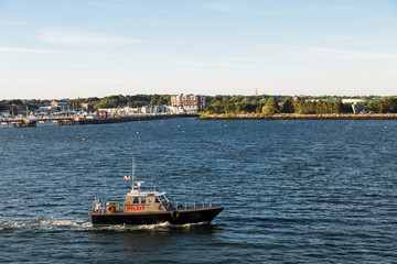 American Pilot Boat in Blue Water