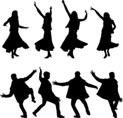 Dancing Silhouette
