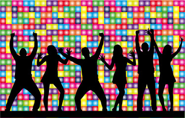 Dancing Silhouette