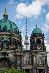 Fototapeta na wymiar Berlin Cathedral (Berliner Dom).