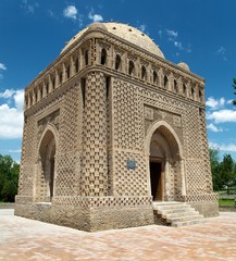 Fototapeta na wymiar Ismail Samani Mausoleum - Buchara - Uzbekistan