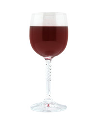 Glas Rotwein