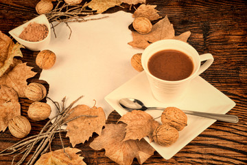 Hot chocolate drink