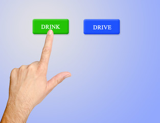 Choosing between driving and drinking