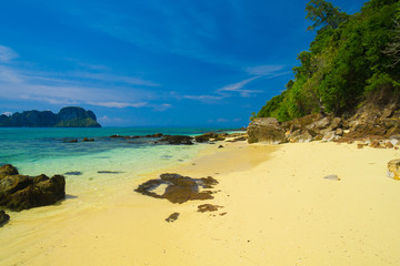 Lagoon Landscape Idyllic Scene