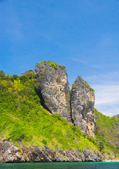 Tranquil Bay Blue Seascape