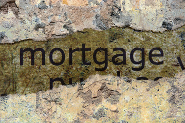 Mortgage concept