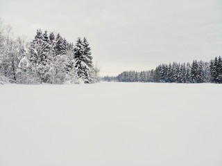 snow landscape winter