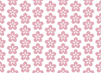 Seamless pattern of Ume