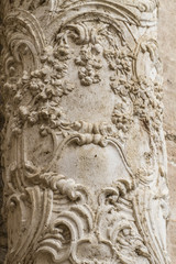 flourishes, ornaments and sculptures of Gothic style, Spanish An