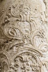 flourishes, ornaments and sculptures of Gothic style, Spanish An