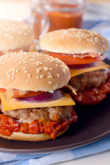 Ajvar burger